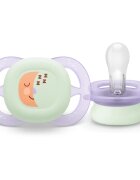 Philips Avent Ultrastart Day&Night SCF075/17 0-2 m suzetă Girl 2 buc
