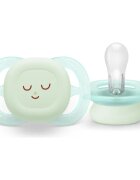 Philips Avent Ultrastart Day&Night SCF075/18 0-2 m suzetă Boy 2 buc