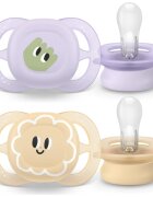 Philips Avent Ultrastart SCF075/13 0-2 m suzetă Girl 2 buc