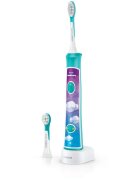 Philips Sonicare For Kids HX6322/04 Sonic Electric periuța de dinți pentru copii cu Bluetooth Aqua 1 buc