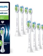 Philips Sonicare Optimal White HX6068/87 capete de schimb pentru periuta de dinti 8 buc