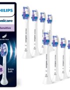 Philips Sonicare Sensitive HX6058/87 capete de schimb pentru periuta de dinti 8 buc