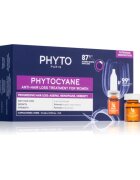 Phyto cyane Anti-Hair Loss Treatment For Women Tratament împotriva căderii părului pentru femei 12x5 ml