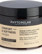 Phytorelax Laboratories Comfort & Softness Vanilla exfoliant pentru netezire pentru brațe picioare și corp 500 ml