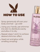 Playboy Berry Baby spray pentru corp cu particule stralucitoare pentru femei 250 ml
