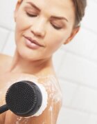 PMD Beauty Silverscrub Loofah Replacements cap de schimb pentru periuța de curățare Black 2 buc