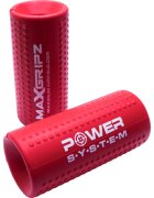 Power System Mx Gripz mânere priză pentru ganteră culoare Red M 2 buc