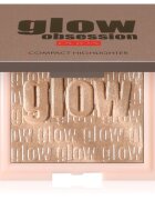 PUPA Milano Glow Obsession Pudra compacta ce ofera luminozitate culoare 100 - Light Gold 6 g