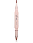 PUPA Milano Vamp! Creamy Duo ruj și creion pentru conturul buzelor 2 in 1 culoare 003 Warm Nude 0.8 g