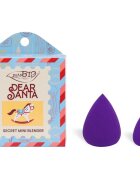 puroBIO Cosmetics Dear Santa SECRET burete pentru machiaj 2 bc în ambalaj cadou 2 buc
