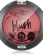 puroBIO Cosmetics Long-lasting Blush fard de obraz sub forma de pudra culoare 06 Cherry Blossom 52 g