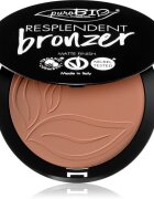 puroBIO Cosmetics Resplendent autobronzant cu efect matifiant culoare 03 Beige Brown 9 g