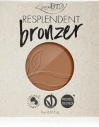 puroBIO Cosmetics Resplendent autobronzant rezervă culoare 01 Pale Brown 9 g