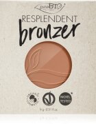 puroBIO Cosmetics Resplendent autobronzant rezervă culoare 05 Warm Brown 9 g