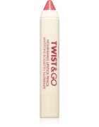 puroBIO Cosmetics Twist&Go ruj nutritiv in creion culoare Pink Sand 2.9 g