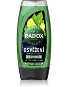 Radox Men Feel Strong gel de dus pentru față corp și păr 225 ml