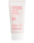 Real Barrier Peach Fit Tone-Up Sun Cream crema de fata cu efect de protectie SPF 50+ 50 ml