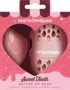 Real Techniques Sweet Tooth Better Up Base burete pentru machiaj + husă 2 buc