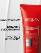 Redken Frizz Dismiss crema termo-protectoare pentru netezirea parului indisciplinat 250 ml