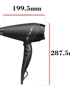 Remington Supercare Pro 2200 AC 7200 cel mai puternic uscator pentru par ionizant 1 buc