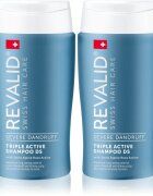Revalid Triple Active Shampoo DS Duo Pack set anti matreata