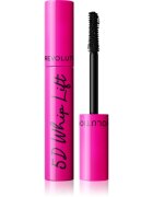 Revolution 5D Lash Whip Lift mascara pentru gene lungi și dese culoare Black 12 ml