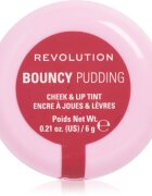 Revolution Bouncy Pudding Lip & Cheek fard multifuncțional pentru buze și obraz culoare Pink Mood 6 g