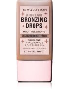 Revolution Bright Light Bronzing Drops crema bronzanta culoare Bronze Scorched 23 ml