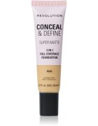 Revolution Conceal & Define machiaj cu efect matifiant culoare F9.2N 23 ml