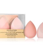 Revolution Conceal & Fix burete pentru machiaj 2 buc