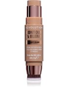 Revolution Contour & Blend Stick baton de contur cu pensulă culoare Light 8 g