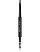 Revolution Duo Brow Definer creion sprâncene precise culoare Medium Brown 0.25 g