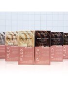 Revolution Haircare Plex Bond Restore Kit set pentru a evidentia culoarea parului culoare Chocolate Brown 1 buc