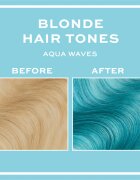 Revolution Haircare Tones For Blondes balsam pentru tonifiere pentru par blond culoare Aqua Waves 150 ml
