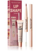 Revolution Lip Shape Kit set îngrijire buze culoare Rose Pink 1 buc