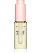 Revolution Nourish & Care tratament intensiv pentru unghii și cuticule uscate cu ulei de migdale 15 ml