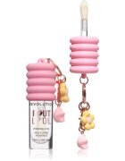 Revolution Pout Lip Oil With Charm ulei pentru buze pentru chei Pink Charm 4.6 ml