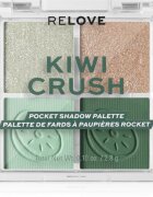 Revolution Relove Pocket Palette paletă cu farduri de ochi culoare Kiwi Crush 4x0.72 g