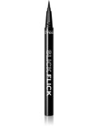 Revolution Relove Slick Flick eyeliner lichid cu trasare precisă culoare Black 07 g