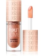 Revolution Shimmer Gloss Luciu de Buze sclipitor culoare Glimmer Nude 4.5 ml