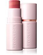 Revolution Skin Silk Blush Stick blush cremos stick culoare Peachy Pink 4.5 g