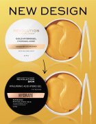 Revolution Skincare Gold Hydrogel masca hidrogel pentru ochi cu aur 60 buc