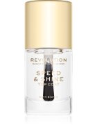 Revolution Speed & Shine lac de unghii cu uscare rapida translucid 10 ml