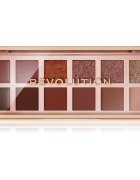 Revolution The Icon Palette paletă cu farduri de ochi culoare The True Icon Bronze Palette 12x0.7 g