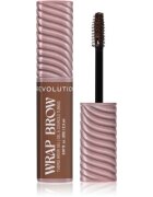 Revolution Wrap Brow Tubing Brow Gel gel fixare pentru sprâncene culoare Warm Medium Brown 2.3 ml