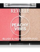 Revuele Blush & Highlighter Duo blush pentru iluminare culoare Peachy Vibes 8 g