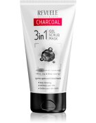 Revuele Charcoal 3in1 gel de curatare 3 in 1 cu cărbune activ 150 ml