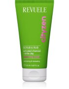 Revuele Cityzen Scrub & Rub masca exfolianta pentru curatarea pielii cu cărbune activ 150 ml