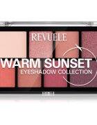 Revuele Eyeshadow Collection paleta farduri de ochi culoare Warm Sunset 15 g