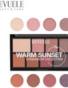 Revuele Eyeshadow Collection paleta farduri de ochi culoare Warm Sunset 15 g